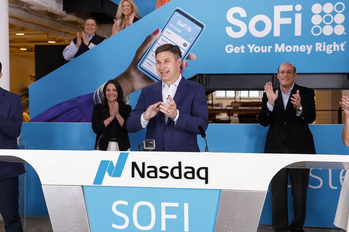 SoFi Technologies Stock fell