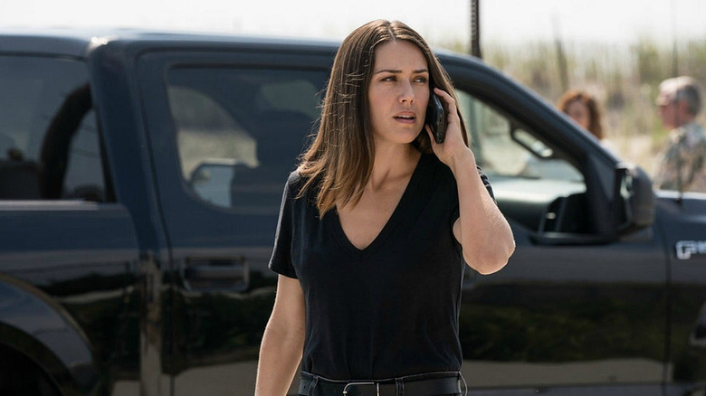 The Blacklist Elizabeth on Phone