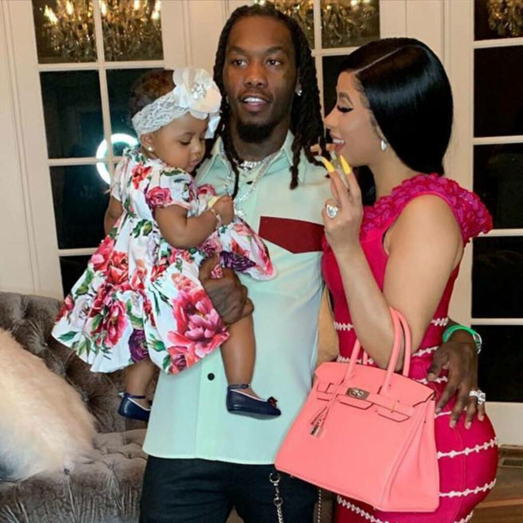 Cardi B and offset baby