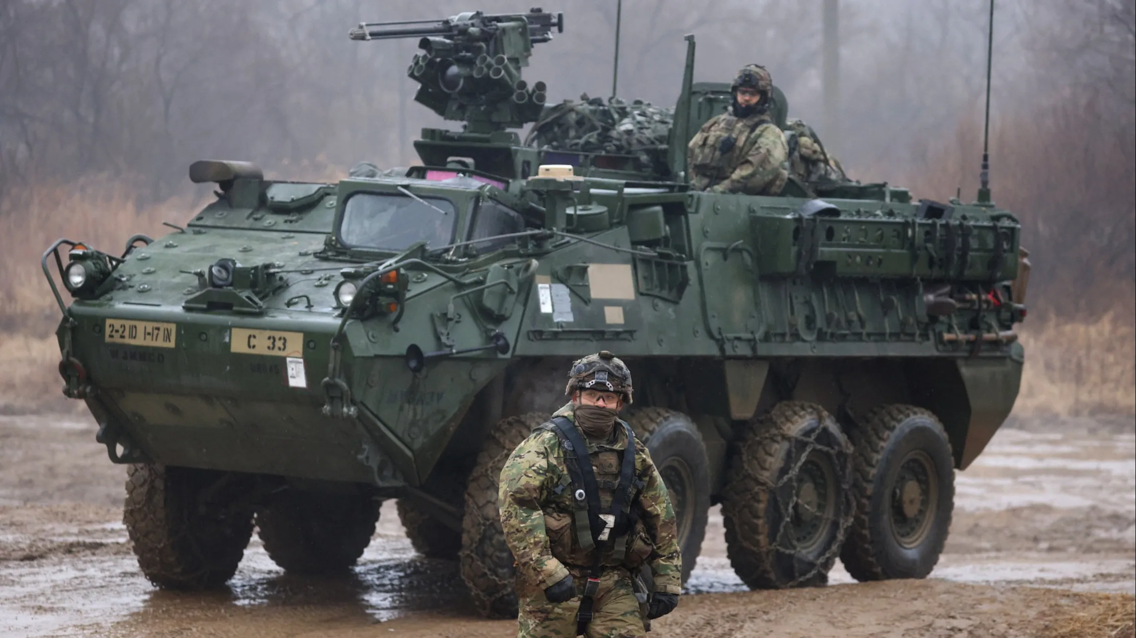 US will send Stryker combat vehicles to Ukraine